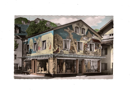 Ansichtskarte Passionsspieldorf Oberammergau / Haus Heinzeller