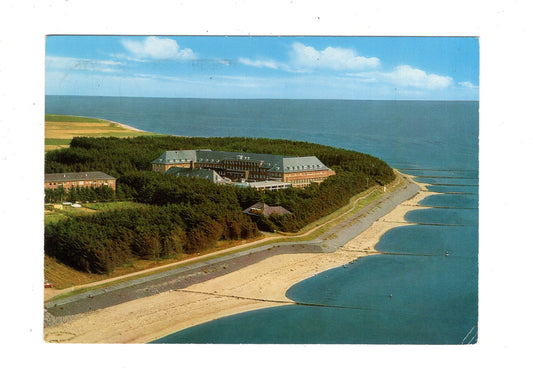 Ansichtskarte Kurklinik Utersum auf der Nordsee-Insel Föhr / L1-68