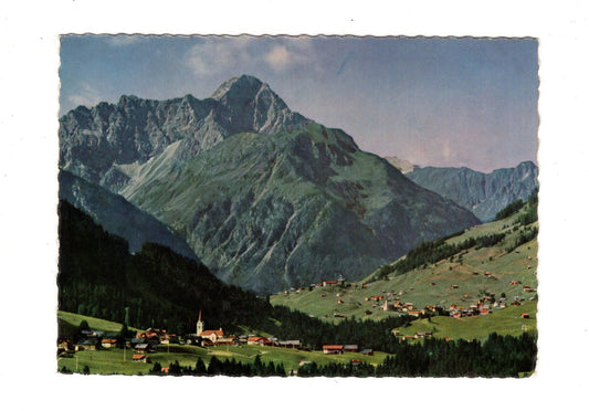 Ansichtskarte Kleinwalsertal / Riezlern / Mittelberg / Heuberg / Österreich