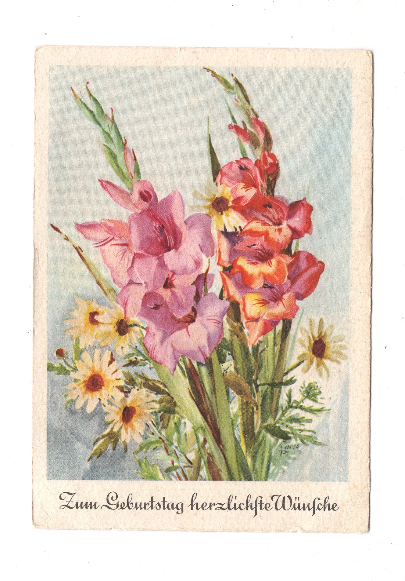 Ansichtskarte Glückwünsche / Glückwunsch zum Geburtstag / L1-59