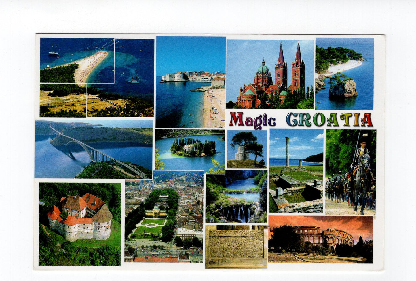 Ansichtskarte Magic Croatia / Kroatien