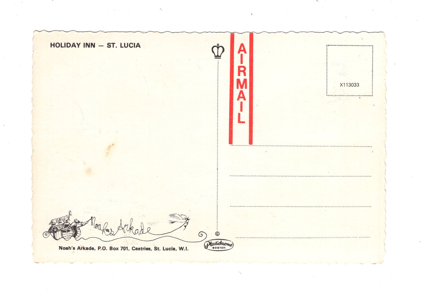 Ansichtskarte Holiday Inn / St. Lucia