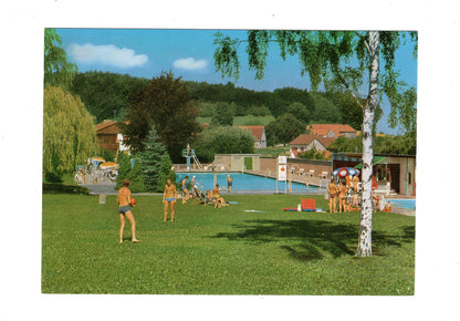 Ansichtskarte Pr. Oldendorf / Waldschwimmbad