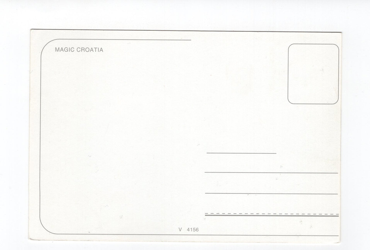 Ansichtskarte Magic Croatia / Kroatien