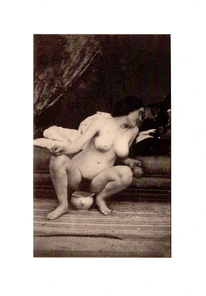 Ansichtskarte Akt / Erotik / Erotische Szene