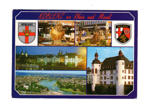 Ansichtskarte Koblenz an Rhein und Mosel / G1-61