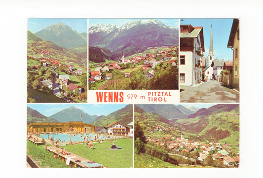Ansichtskarte Wenns / Pitztal / Tirol / Österreich