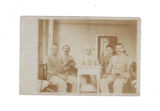 Ansichtskarte Soldaten im Lazarett