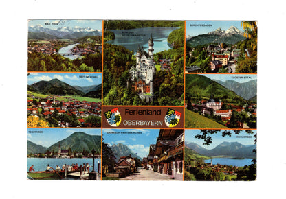 Ansichtskarte Ferienland Oberbayern / Schliersee / Berchtesgaden +++