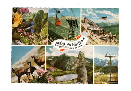 Ansichtskarte Grüße vom Nebelhorn / Allgäuer Alpen / H1-58