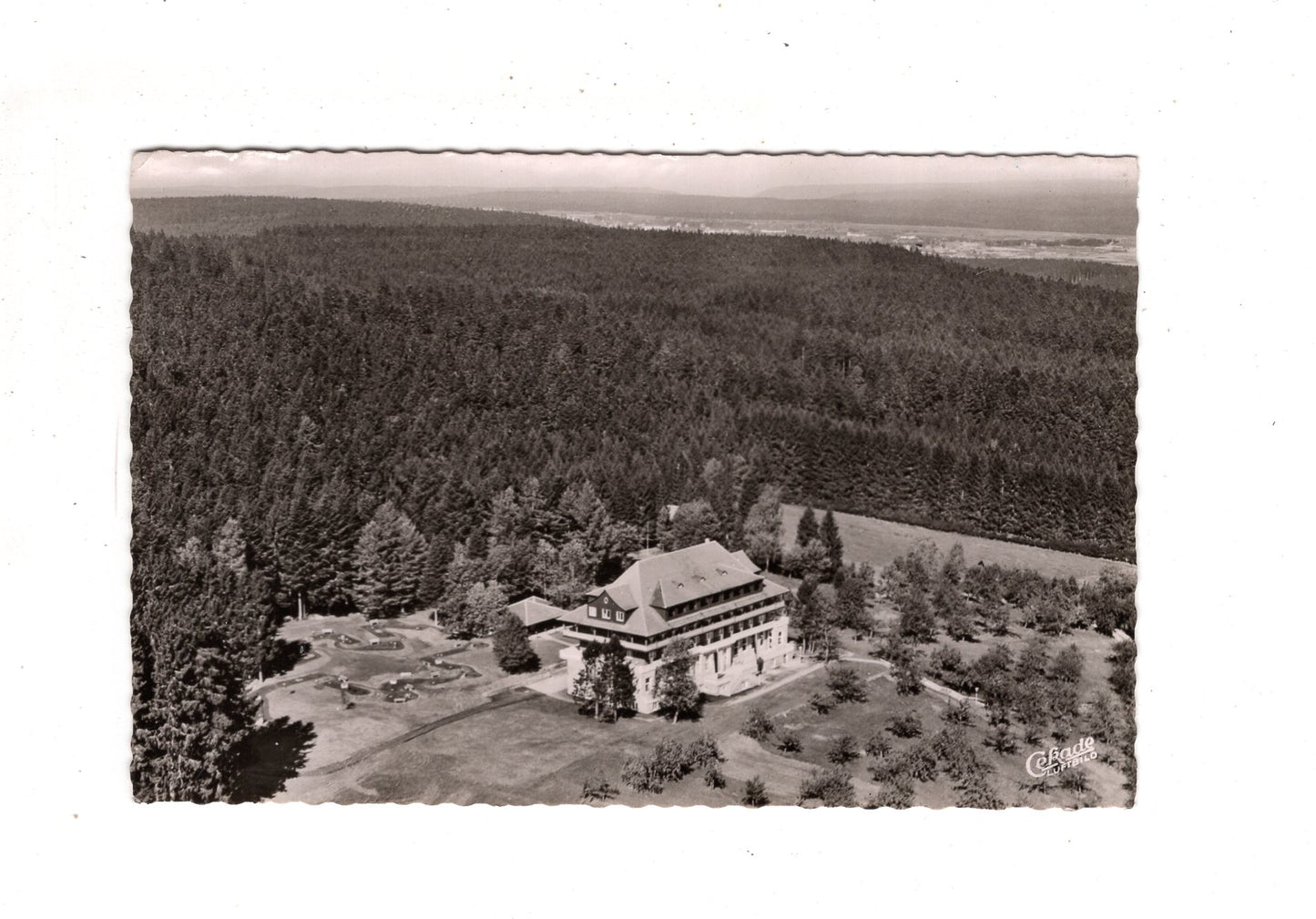 Ansichtskarte Sanatorium Hohenrodt mit Freudenstadt / J1-68