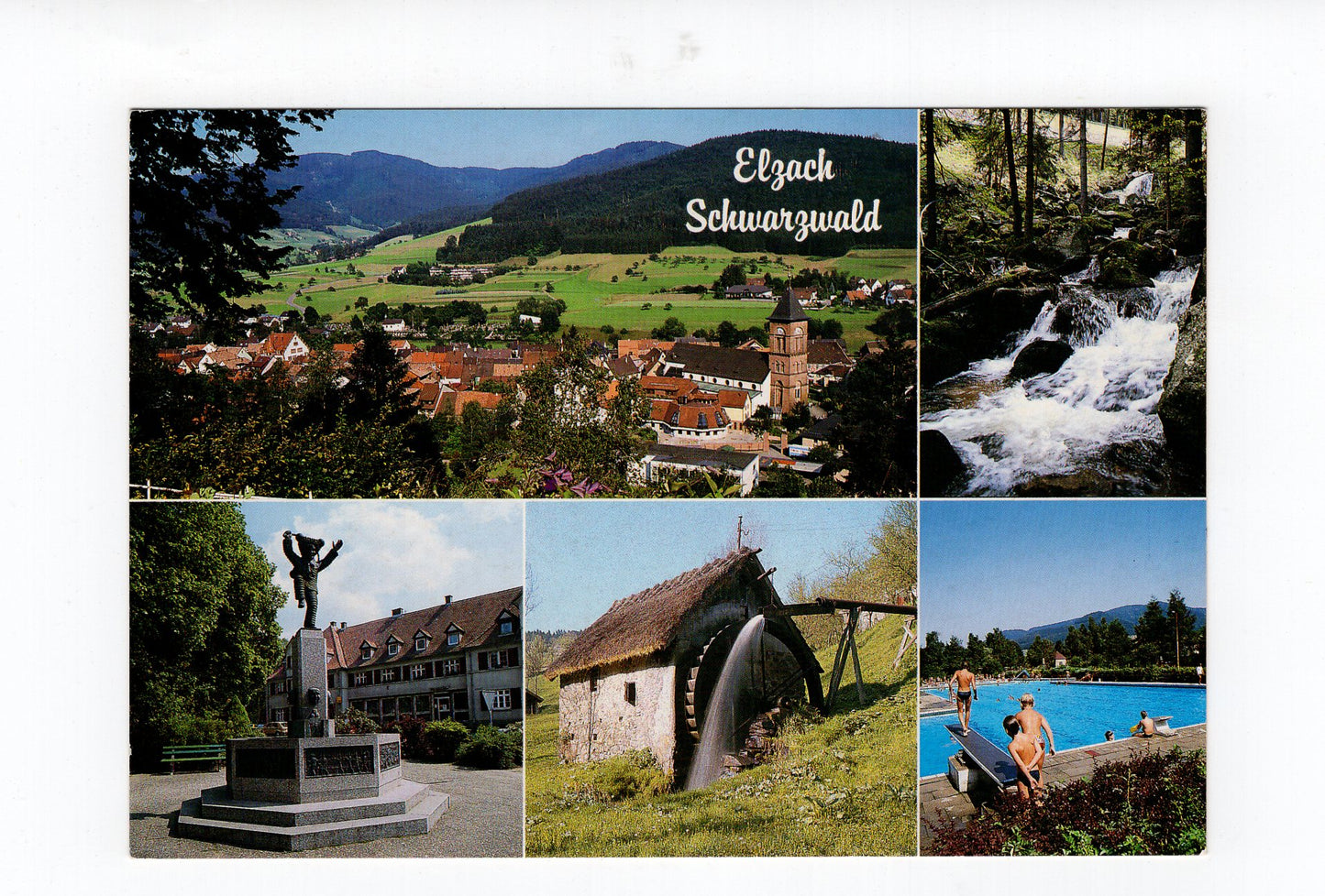 Ansichtskarte Elzach / Schwarzwald