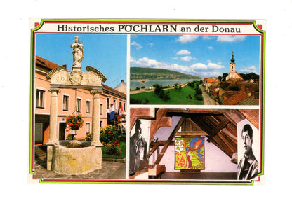 Ansichtskarte Pöchlarn an der Donau / Niederösterreich / Österreich