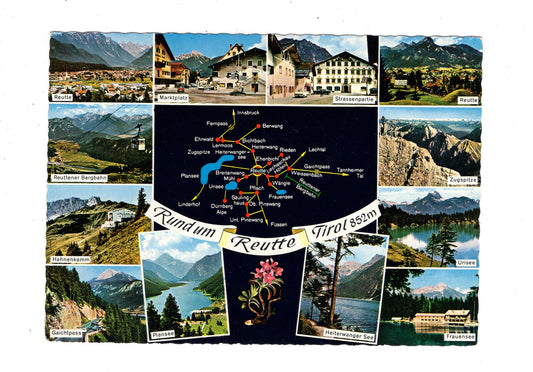Ansichtskarte Rund um Reutte / Tirol / Österreich