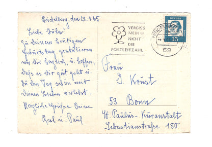 Ansichtskarte Glückwünsche / Glückwunsch zum Geburtstag / L1-59