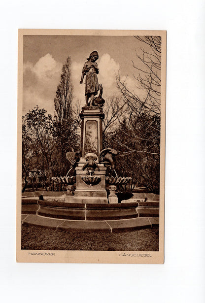 Ansichtskarte Hannover / Gänseliesel