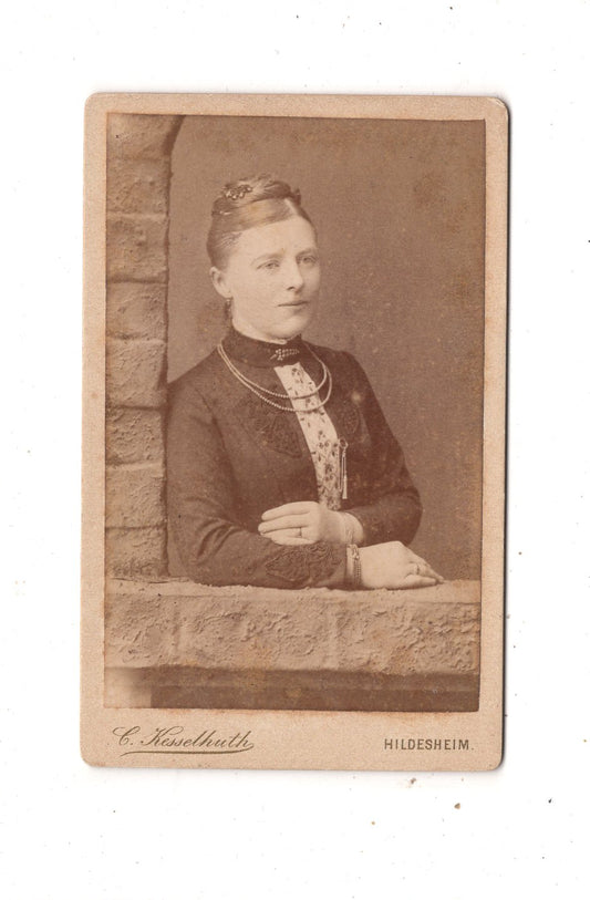 Fotografie Feine Dame - Hildesheim 1880er