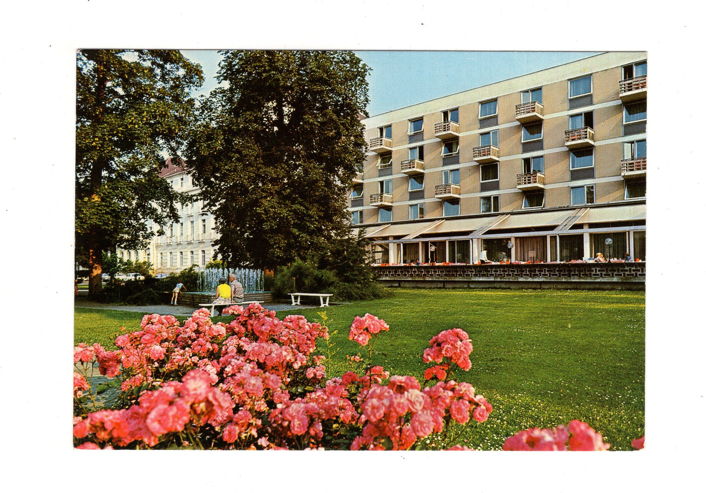 Ansichtskarte Bad Neuenahr / Steigenberger-Kurhotel mit Kursanatorium