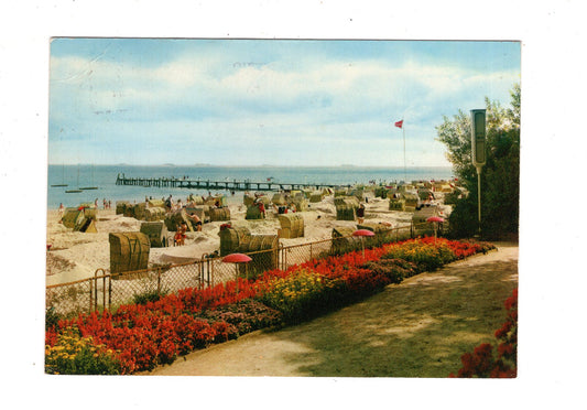 Ansichtskarte Nordseeheilbad Wyk auf Föhr / Strand / L1-68