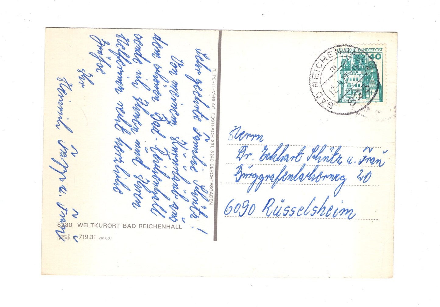 Ansichtskarte Bad Reichenhall
