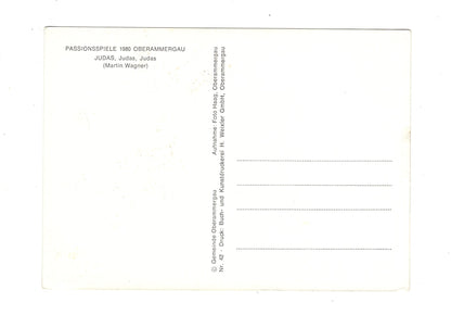 Ansichtskarte Passionsspiele Oberammergau / Judas / Martin Wagner