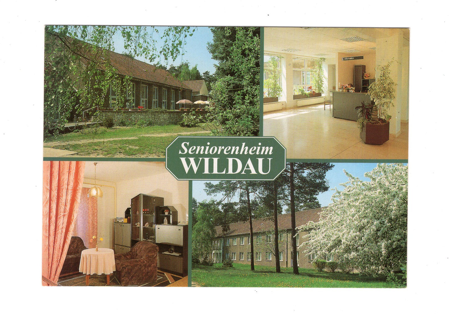 Ansichtskarte Seniorenheim Wildau
