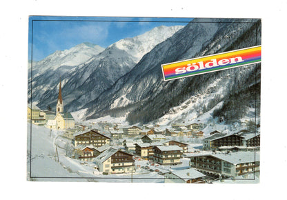 Ansichtskarte Sölden / Ötztal / Tirol / Österreich