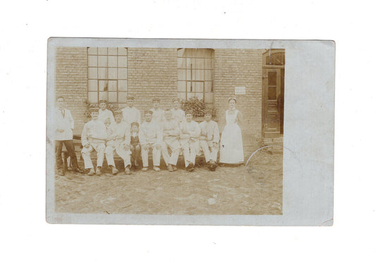 Ansichtskarte / Feldpost / Soldaten im Lazarett - Berlin 1914
