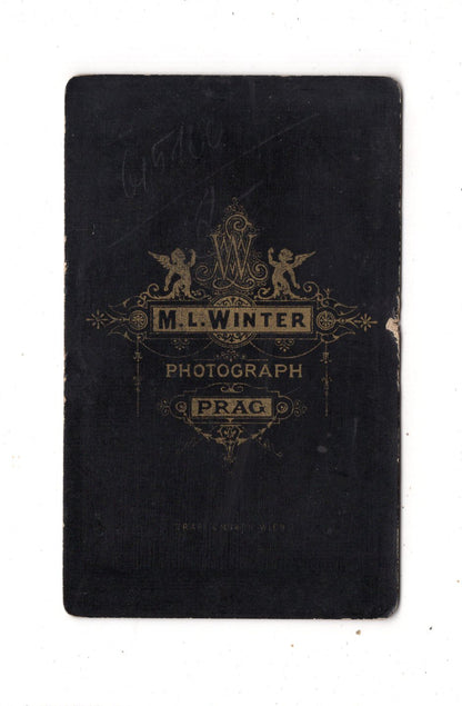 Fotografie Niedliches kleines Kind - Prag 1880er
