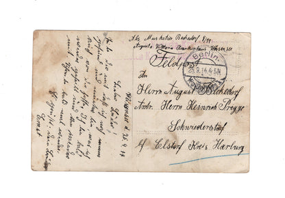 Ansichtskarte / Feldpost / Soldaten im Lazarett - Berlin 1914