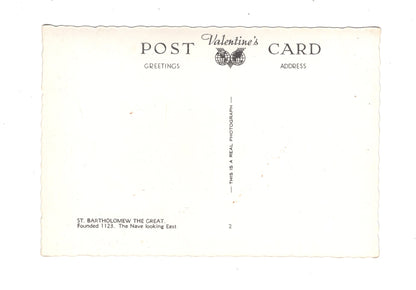 Ansichtskarte London / St Bartholomew-the-Great / England
