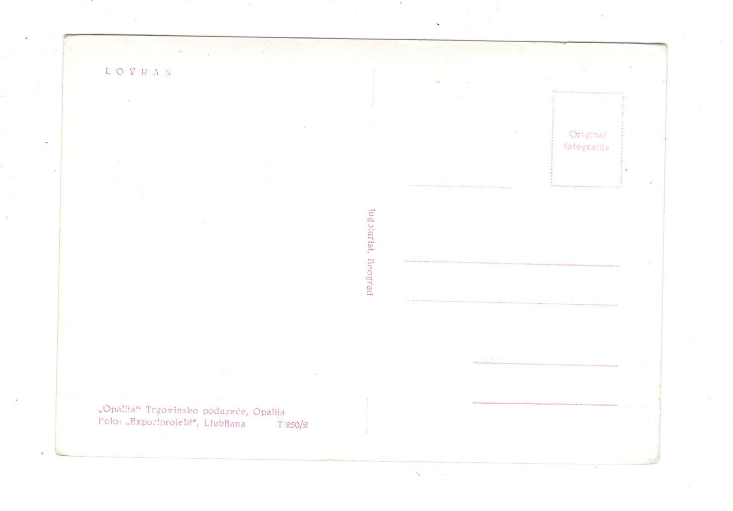 Ansichtskarte Lovran / Kroatien / N1-51