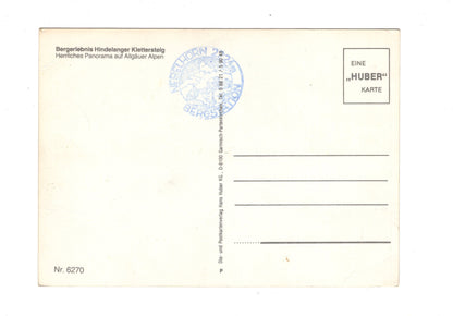 Ansichtskarte Hindelanger Klettersteig / Nebelhorn / Oberstdorf / H1-58