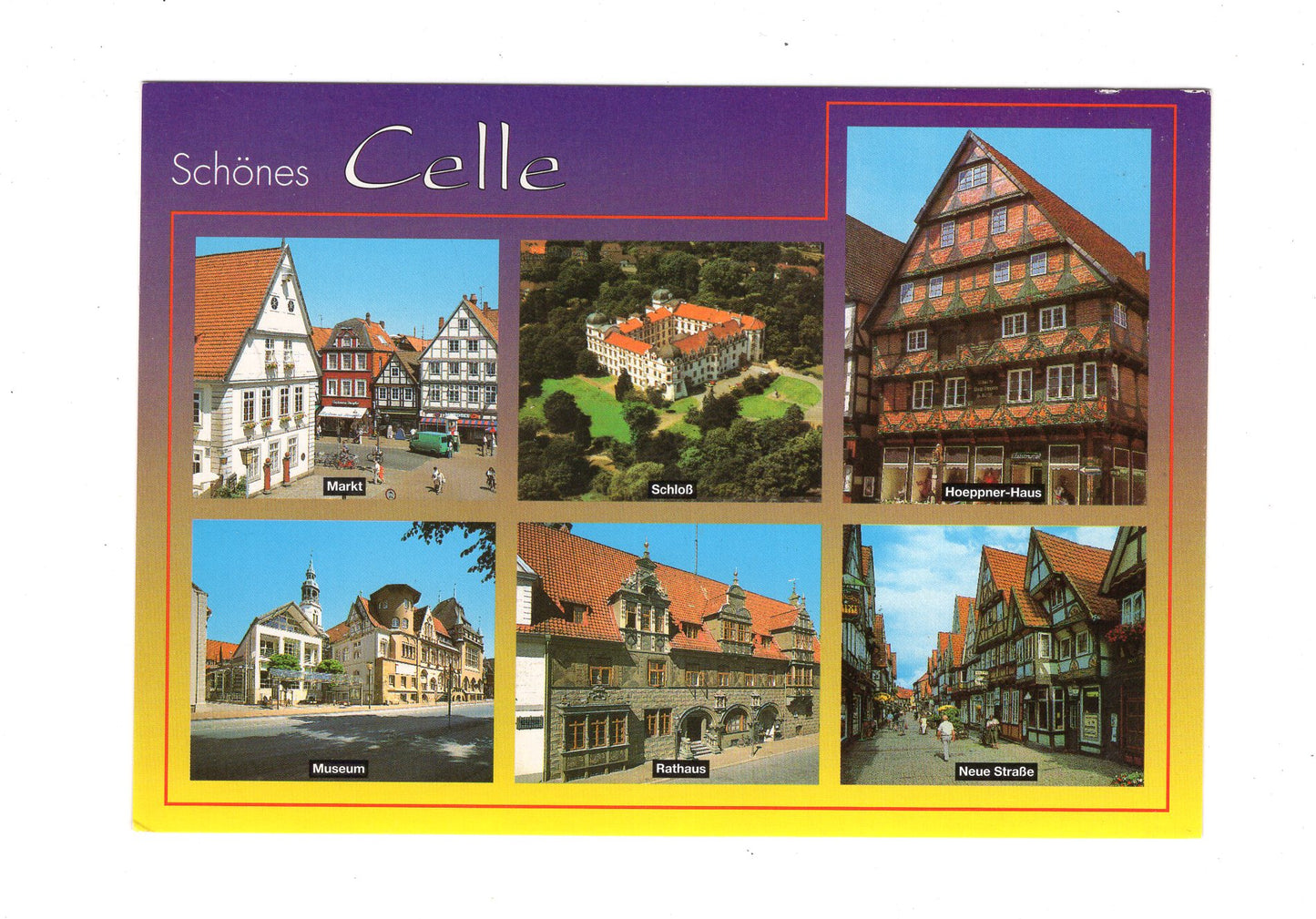 Ansichtskarte Celle / Museum / Rathaus +++