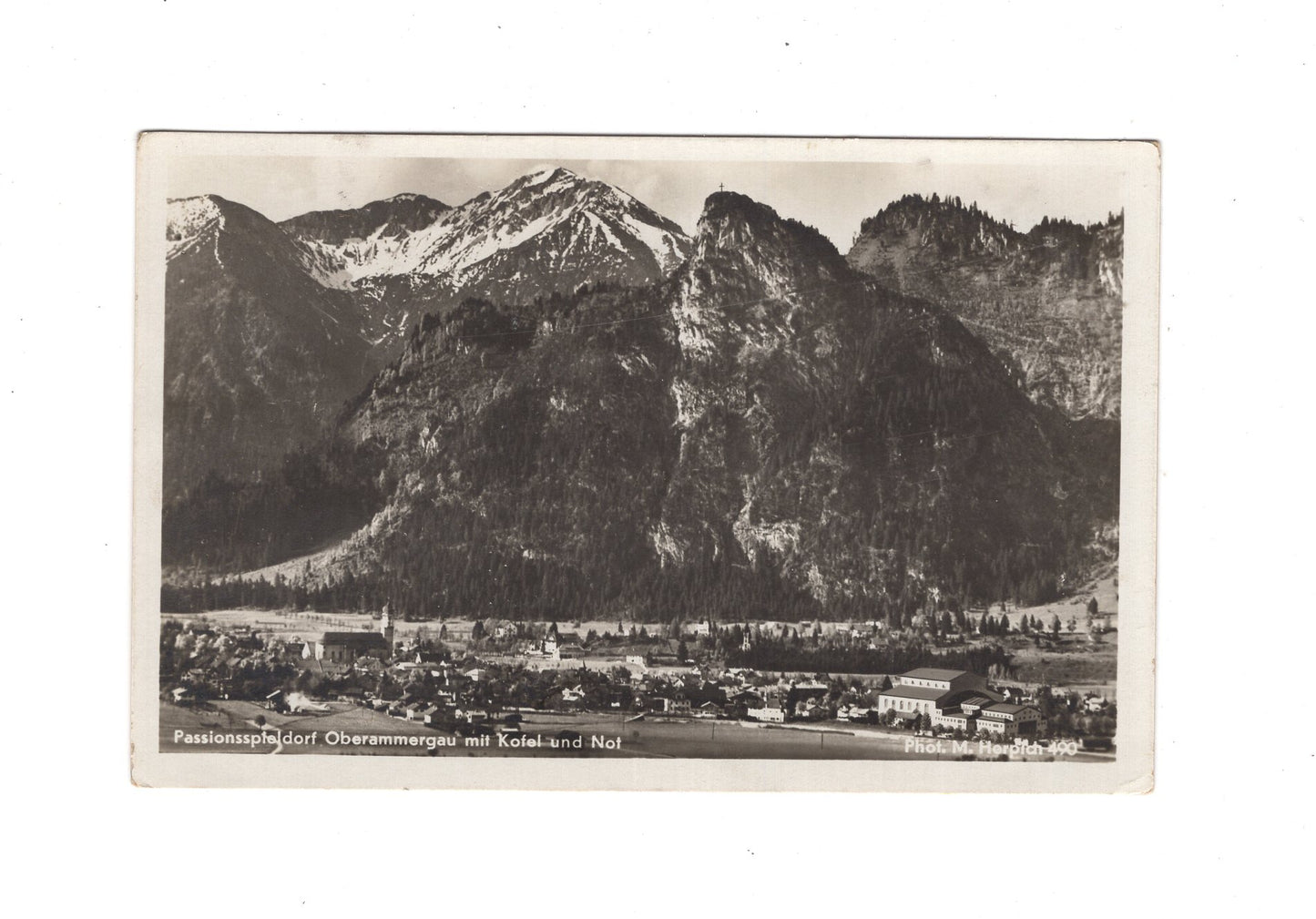 Ansichtskarte Passionsspieldorf Oberammergau