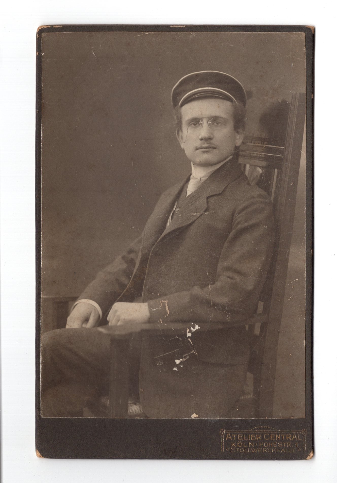 Fotografie Studentika Burschenschaft - Köln um 1910