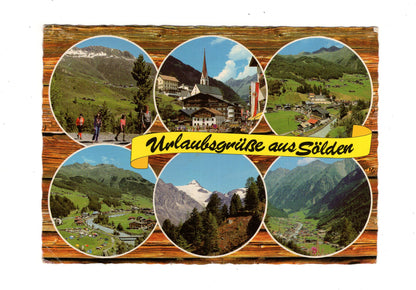 Ansichtskarte Sölden / Ötztal / Tirol / Österreich