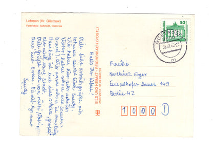 Ansichtskarte Lohmen / Kreis Güstrow / Garder See