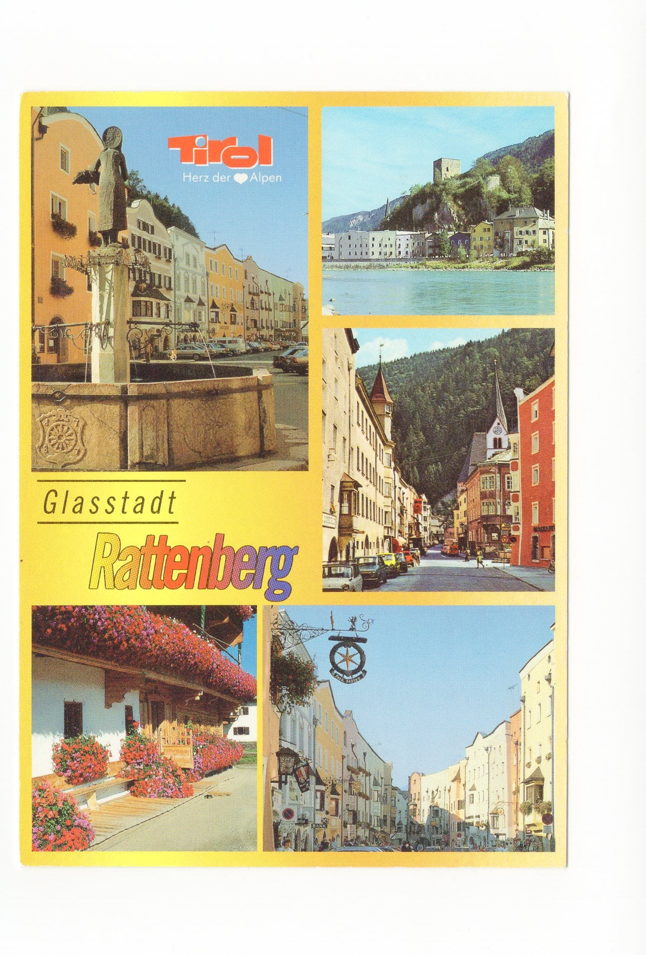 Ansichtskarte Rattenberg / Tirol / Österreich