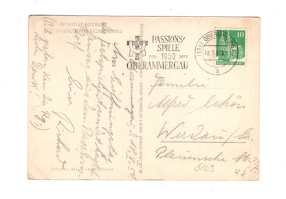 Ansichtskarte Passionsspiele Oberammergau / Magdalena / Gabriele Gropper