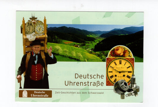 Ansichtskarte Deutsche Uhrenstraße / Schwarzwald
