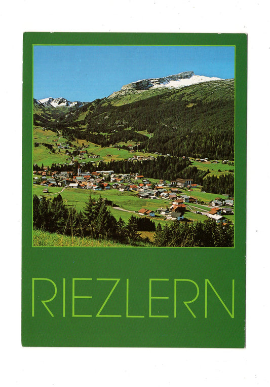 Ansichtskarte Kleinwalsertal / Riezlern / Österreich