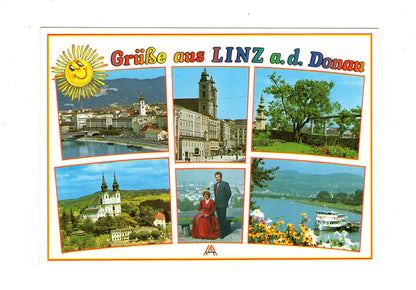 Ansichtskarte Linz an der Donau / Oberösterreich / Österreich