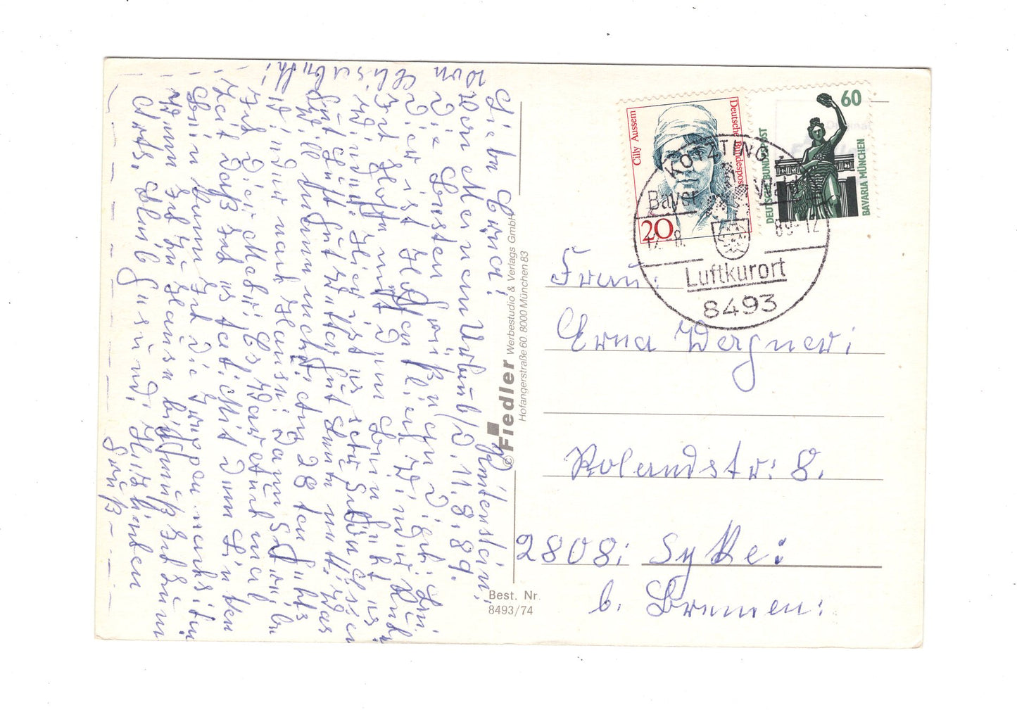 Ansichtskarte Wallfahrtskirche Weißer Regen / Kötzting / Bayerischer Wald