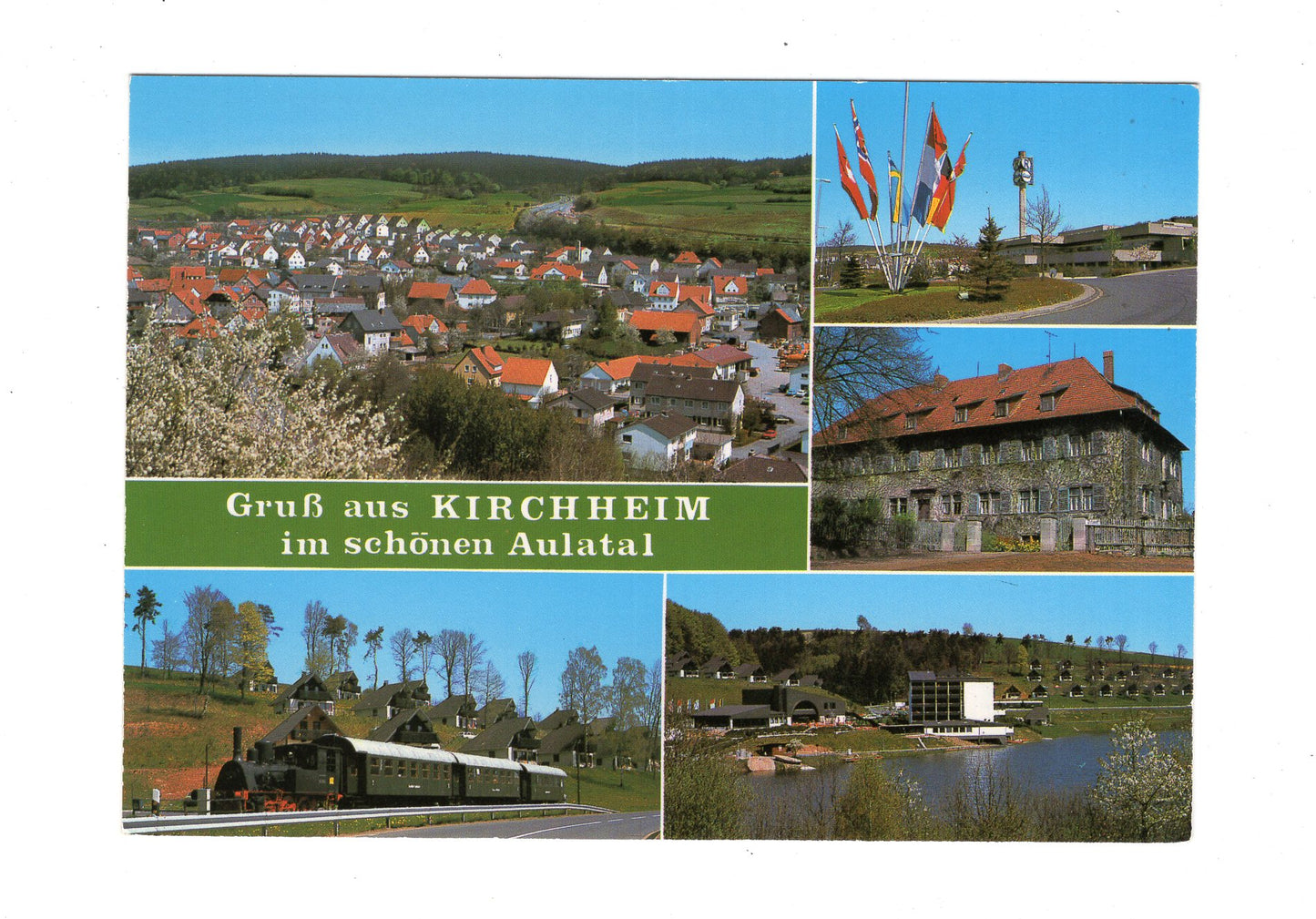 Ansichtskarte Kirchheim im Aulatal