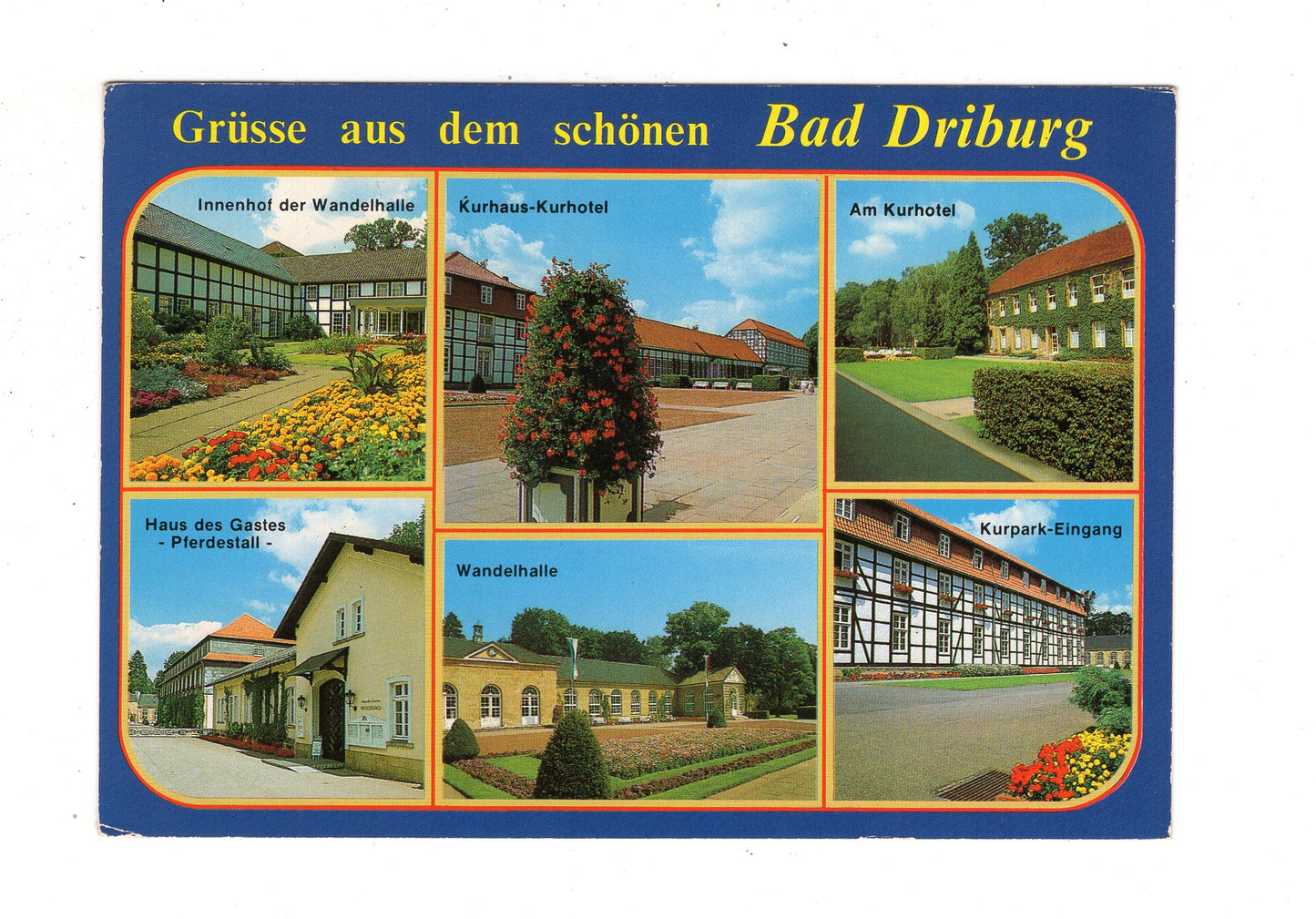 Ansichtskarte Bad Driburg / Westfalen / I1-70