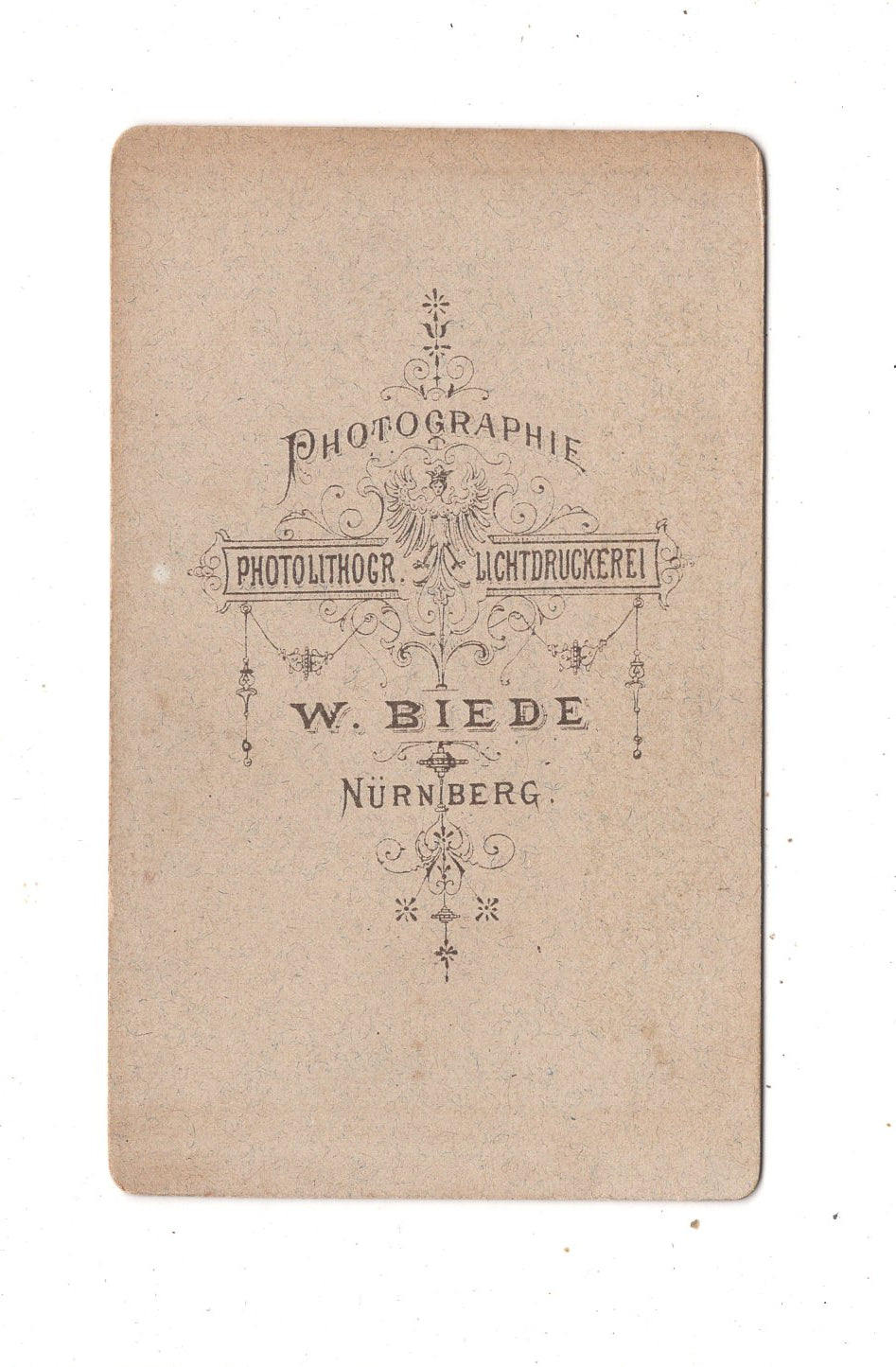 Fotografie Feine Dame - Nürnberg um 1880