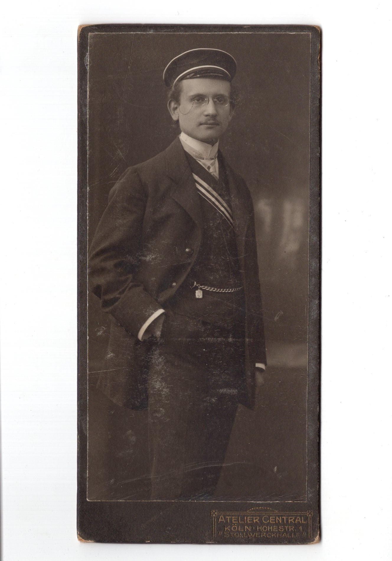 Fotografie Studentika Burschenschaft - Köln um 1910