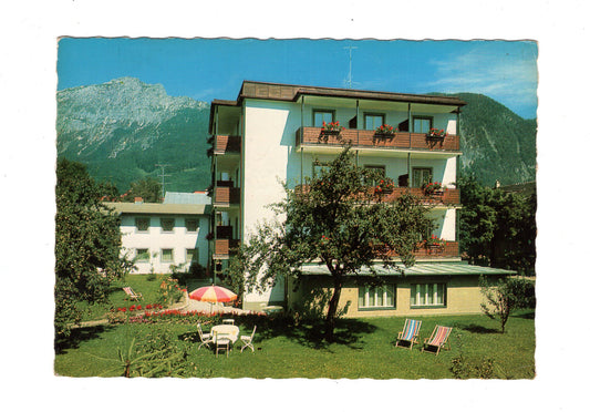 Ansichtskarte Bad Reichenhall / Hotel-Pension Traunfeldmühle