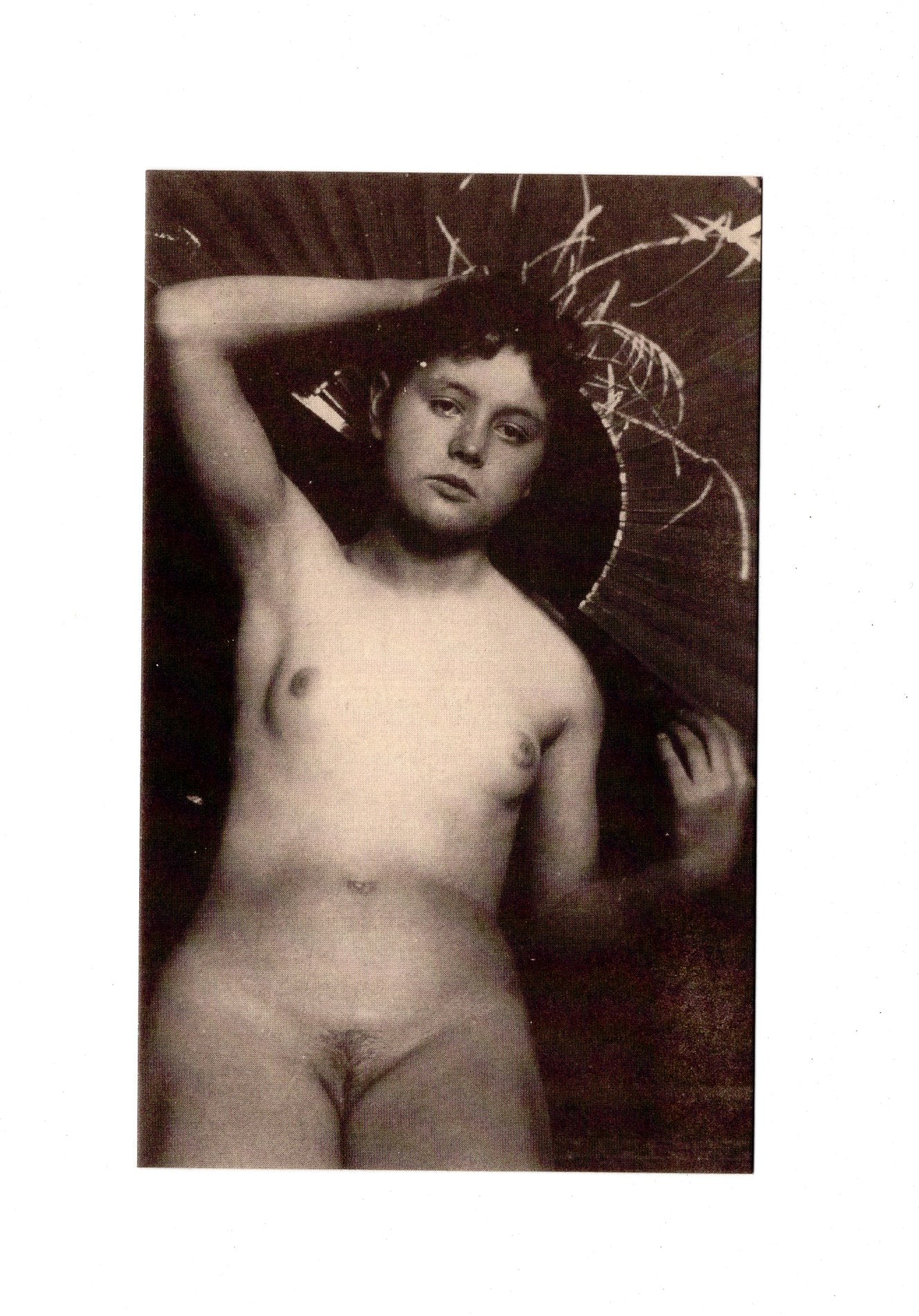 Ansichtskarte Akt / Erotik / Erotische Szene